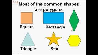 Math - What is a Polygon  and its different types - English