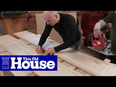 How to Build a Wall-Hung TV Cabinet - This Old House - UCUtWNBWbFL9We-cdXkiAuJA