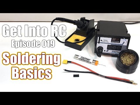 RC Soldering Basics - What You Need + How To Solder Wires & Connectors - Get Into RC | RC Driver - UCzBwlxTswRy7rC-utpXOQVA