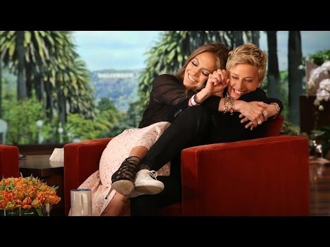 Jennifer Lopez Shares Her Germs with Ellen - UCp0hYYBW6IMayGgR-WeoCvQ