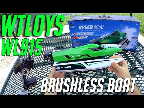 WLTOYS WL915 Low Cost Brushless Speedboat review with XSP Drone footage - UC-fU_-yuEwnVY7F-mVAfO6w