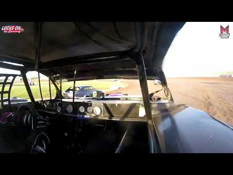 #21P Darren Phillips - USRA Stock Car - 6-20-2026 Lucas Oil Speedway - In Car Camera - dirt track racing video image