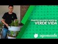 Horta Vertical Auto Irrigável Verde Vida - ACOMPANHA RODÍZIO Cor