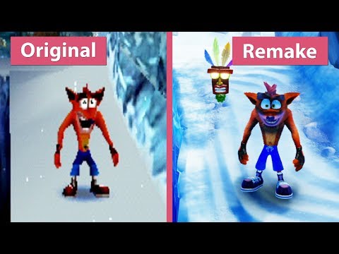 Crash Bandicoot 2 – Original (1997) vs. N. Sane Trilogy (2017) Remake PS4 Pro Graphics Comparison - UCy1-UfHBaFlQHDLNU9lYiyQ