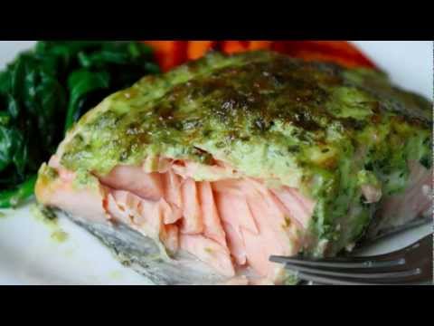 Broiled Herb-Crust Salmon Recipe - Easy Broiled Fish Technique - UCRIZtPl9nb9RiXc9btSTQNw