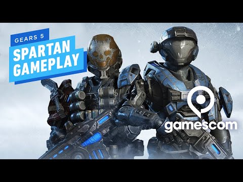 5 Minutes of Gears 5 Halo Spartan PC Gameplay in 4K - Gamescom 2019 - UCKy1dAqELo0zrOtPkf0eTMw