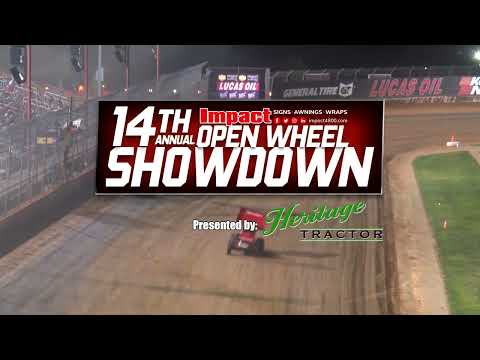 14TH ANNUAL IMPACT SIGN OPEN WHEEL SHOWDOWN - 2025 - dirt track racing video image