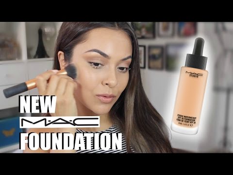 MAC Studio Waterweight Foundation Review and Demo - TrinaDuhra - UC8mcIi-QT6tSDC0pEmcsf2w