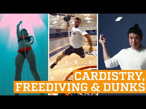 TOP THREE: Cardistry, Freediving & Dunks | PEOPLE ARE AWESOME - UCIJ0lLcABPdYGp7pRMGccAQ