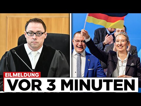 ES PASSIERT! Gericht macht Weg frei für die AfD - Berlin tobt