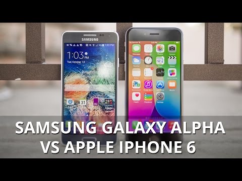 Samsung Galaxy Alpha vs Apple iPhone 6 - UCwPRdjbrlqTjWOl7ig9JLHg