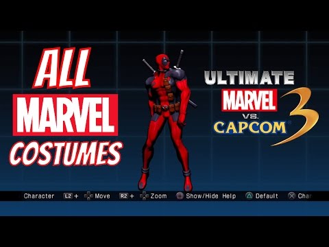 All MARVEL Costumes Ultimate Marvel vs Capcom 3 (Playstation 4 Pro) - UCssW3gaIc8BHuPJQ4rFMQpg