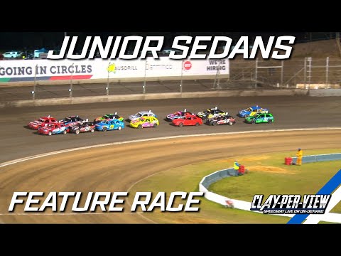 Junior Sedans | Top Stars - Perth Motorplex - 5th Nov 2022 | Clay-Per-View Highlights - dirt track racing video image