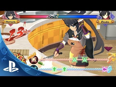 SENRAN KAGURA Bon Appetit! - Turn up the Heat on Rhythm Games Trailer | PS Vita - UC-2Y8dQb0S6DtpxNgAKoJKA