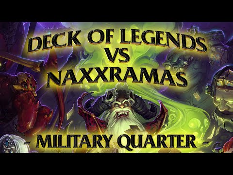 Hearthstone: Deck of Legends vs Naxxramas Military Quarter - UCy1Ms_5qBTawC-k7PVjHXKQ