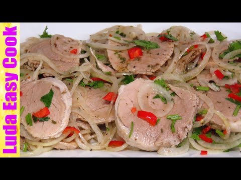 СОЧНАЯ МЯСНАЯ ЗАКУСКА С МАРИНОВАННЫМ ЛУКОМ. СЪЕДАЕТСЯ МОМЕНТАЛЬНО!!! | MEAT WITH PICKLED ONIONS - UCwZ6TJuh2PsR83k5PkkQx4A