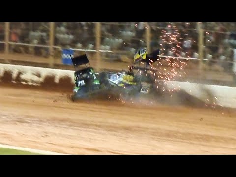 Baypark Speedway - Superstocks/Stockcars - 5/11/22 - dirt track racing video image