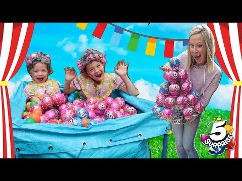 Super Cool Carnival Silly Kids Get TONS of 5 Surprise Toys!!! - UC8MR0wSTbzs5Yo7DgP04P-w