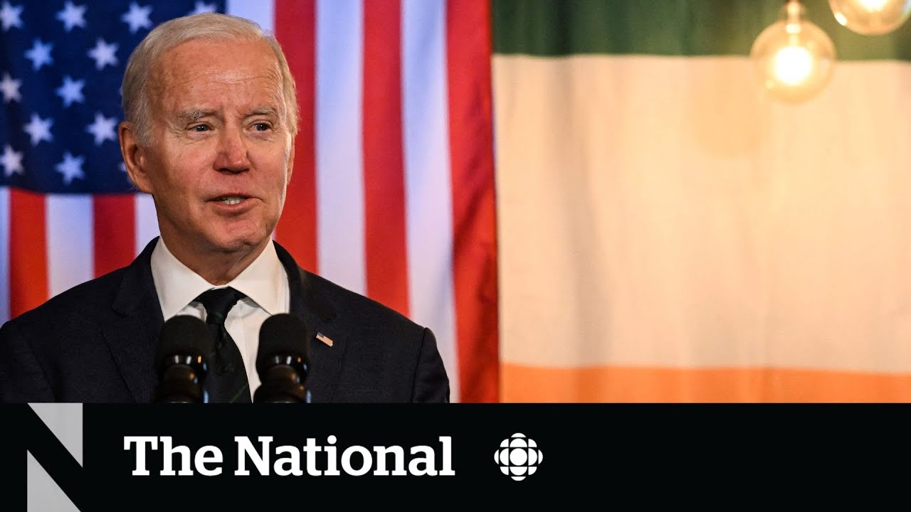 Biden pitches continued peace during Belfast visit