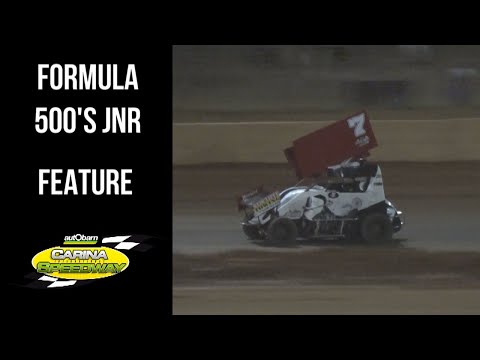 Junior Formula 500's - Final - Carina Speedway - 7/1/2023 - dirt track racing video image
