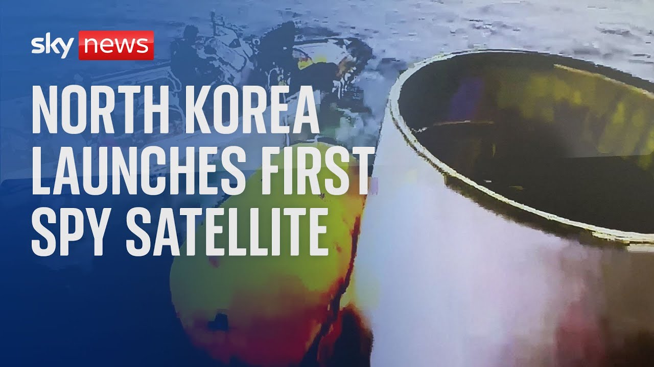 North Korea spy satellite launch crashes into sea