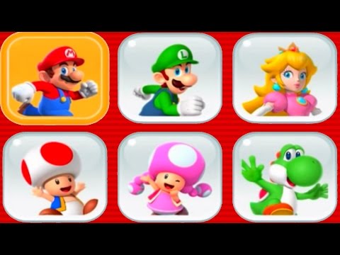 Super Mario Run - All Characters - UC-2wnBgTMRwgwkAkHq4V2rg