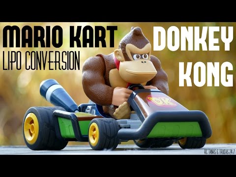 Mario Kart DONKEY KONG RC GoKart - LIPO Conversion Hobby Grade Mods - UC1JRbSw-V1TgKF6JPovFfpA