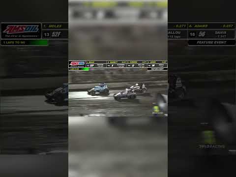 Race of the Year candidate at Macon! USAC Sprints - dirt track racing video image