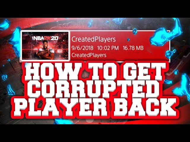 How to Get Your NBA 2K20 Player Back