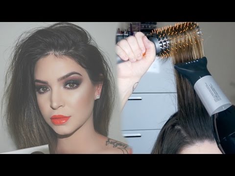 Easy Round Brush Blow Dry  | DIY salon blow out - UCcZ2nCUn7vSlMfY5PoH982Q