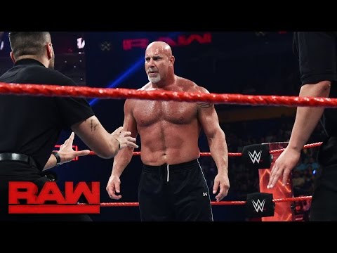 Goldberg and Brock Lesnar meet face-to-face before Survivor Series: Raw, Nov. 14, 2016 - UCJ5v_MCY6GNUBTO8-D3XoAg