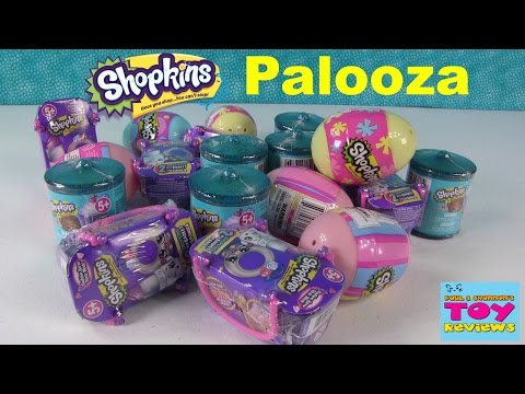 Shopkins Surprise Eggs Food Fair Fashion Spree Opening Palooza | PSToyReviews - UCZdJCx_zEqvOI7RFG-mWmuw