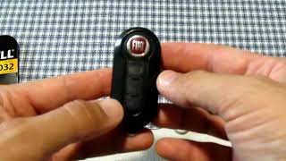 Come sostituire batteria chiave Fiat 500