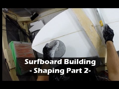 Rough Shaping a Surfboard Blank - Flattening Blank - Part 2: How to Build a Surfboard #11 - UCAn_HKnYFSombNl-Y-LjwyA