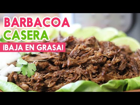 Barbacoa de res ¡Sin Grasa!♥Botanas para el Super Bowl♥Versión Saludable♥Mexican Barbacoa Recipe - UCbtJ9-FGxyT76V5ebEDNhgg