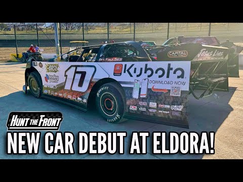 New Car’s First Laps! World 100 Opener at Eldora Speedway with the FloRacing Series - dirt track racing video image