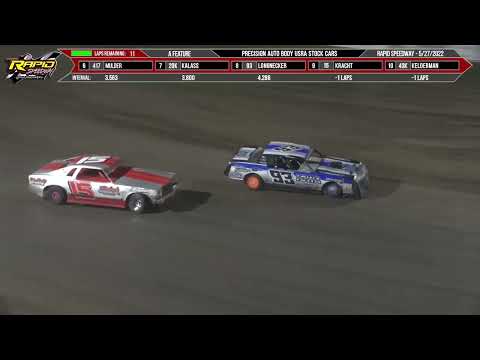Stock Car | Rapid Speedway | 5-27-2022 - dirt track racing video image