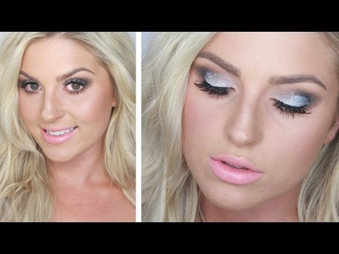 Bombshell Glitter New Years Eve Look! ♡ Silver & Black - UCMpOz2KEfkSdd5JeIJh_fxw