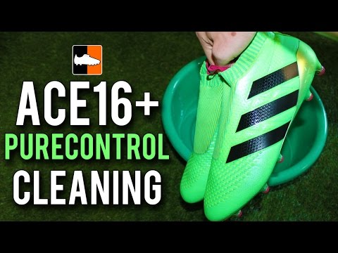 How to clean ACE 16 Purecontrol Football Boots |  Laceless adidas ACE16+ Soccer Cleats - UCs7sNio5rN3RvWuvKvc4Xtg