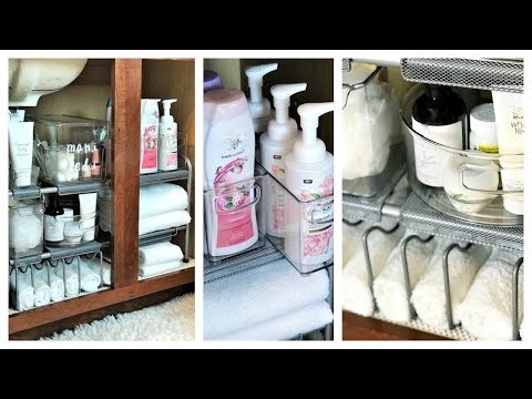 NEW! How To Organize Under Your Bathroom Sink | Tips & Solutions - UCMYJPnrSnbRPuPyO49HeCZA