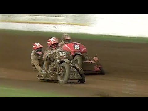 2004 SIDECAR SUPER CUP QUALIFIER - dirt track racing video image