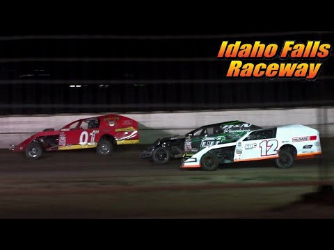 Idaho Falls Raceway IMCA Modified Main Event 8/27/22 - dirt track racing video image