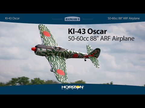 Hangar 9® KI-43 Oscar 50-60cc 88" ARF Airplane - UCaZfBdoIjVScInRSvRdvWxA