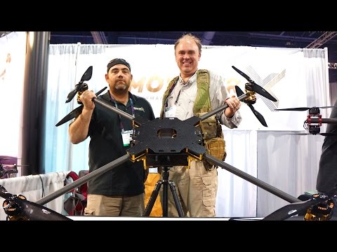 Check out these Giant Drones from Sky High Media at NAB 2015 - UC7he88s5y9vM3VlRriggs7A