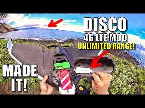 Parrot DISCO Unlimited Control Range! - 4G LTE Mod Part 2 - Made it Across the Ocean!  - UCVQWy-DTLpRqnuA17WZkjRQ