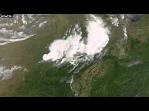 Oklahoma Tornadoes Seen From Space | Time-Lapse Video - UCVTomc35agH1SM6kCKzwW_g