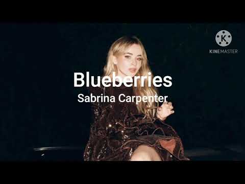 Sabrina Carpenter - Blueberries (From Disney+ Original Movie "Clouds"/Lyric Video)