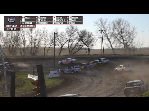 Hobby Stock | Interstate Speedway | 4-21-2024 - dirt track racing video image