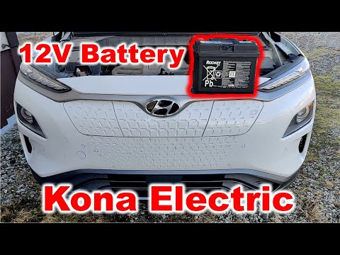 Replacing the 12V Battery in the Hyundai Kona