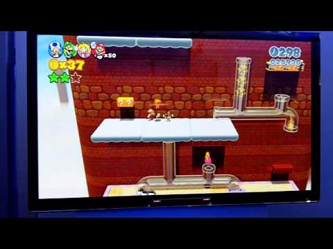 Super Mario 3D World - Level 4-2 Translucent Pipes Gameplay Footage (E3 2013 Wii U) - UCfAPTv1LgeEWevG8X_6PUOQ